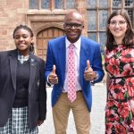 Kriss Akabusi at Adcote School