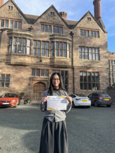 Laura Earns Double Gold in National Maths Competitions